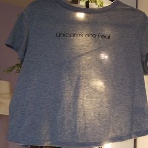 Oversized H&M cropped T-Shirt